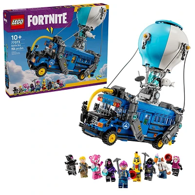 LEGO Fortnite Battle Bus - Collectible Fortnite Toy for Kids /W 9 Minifigures from Video Game - 77073