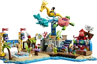 LEGO Friends Le parc d'attractions sur la plage 41737 Ensemble de jeu de construction (1 348 pièces)