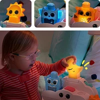 MEGA Fisher- Price Rise & Snooze Night Light Sensory Block Toy (30 Pieces)