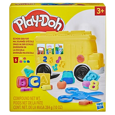 Play-Doh Ma journée d'école, coffret de pâte à modeler, loisirs créatifs pour enfants - Notre exclusivité