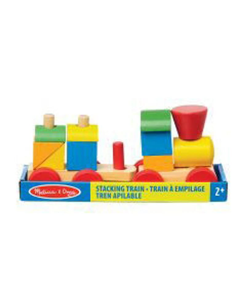 Melissa and Doug - Train d'empilage en bois