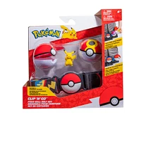 Pokémon Clip 'N' Go Belt Set - Pikachu + Poké Ball and Repeat Ball