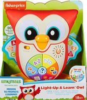 Fisher-Price Linkimals Light-Up and Learn Owl - English Edition