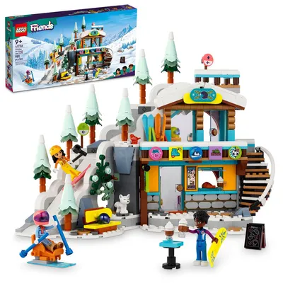 LEGO Friends Holiday Ski Slope and Café 41756 Building Toy Set (980 Pieces)