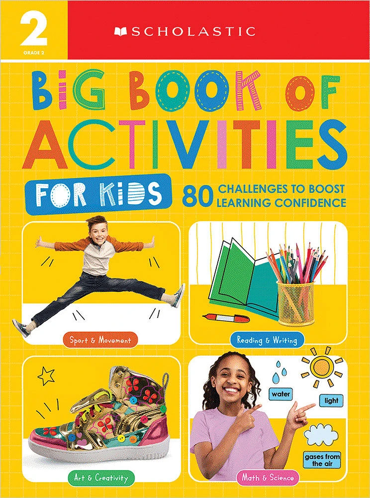 Big Book of Activities for Kids: Scholastic Early Learners (Activity Book) - Édition anglaise