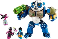 LEGO DREAMZzz Logan the Mighty Panda Animal Toy, Fantasy Gift for Kids' with 2 Minifigures, 71480