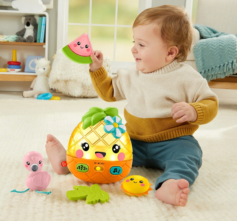 Fisher-Price - Amis merveilleux - Ananas Mélodies et lumières magiques