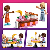 LEGO Friends Le restaurant et l'école de cuisine, Jeu de simulation, Ensemble de construction de jouet de jeu de rôle 42655