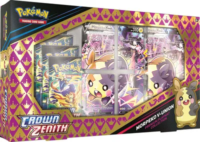 Pokemon Crown Zenith Premium Playmat Collection-Morpeko V-Union - English Edition