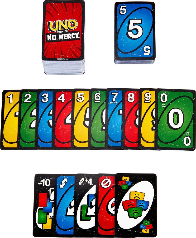 UNO Show 'em No Mercy Card Game