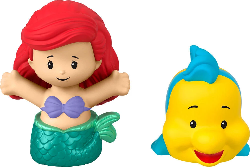 Little People Princesses Disney Coffret figurines Ariel et Polochon