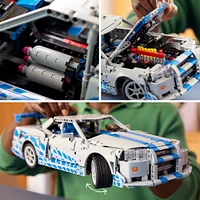 LEGO Technic 2 Fast 2 Furious Nissan Skyline GT-R (R34) Car - DIY Kit for Adults 18+ - 42210