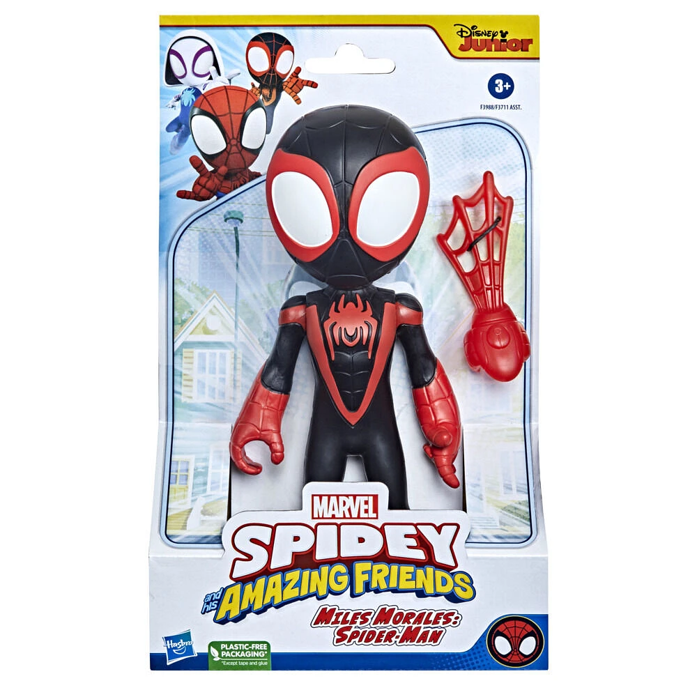 Marvel Spidey and His Amazing Friends Supersized Miles Morales: Spider-Man Action Figure