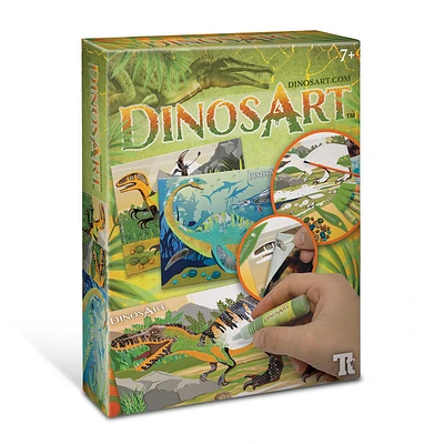 Dinosart - Tableaux à texturer