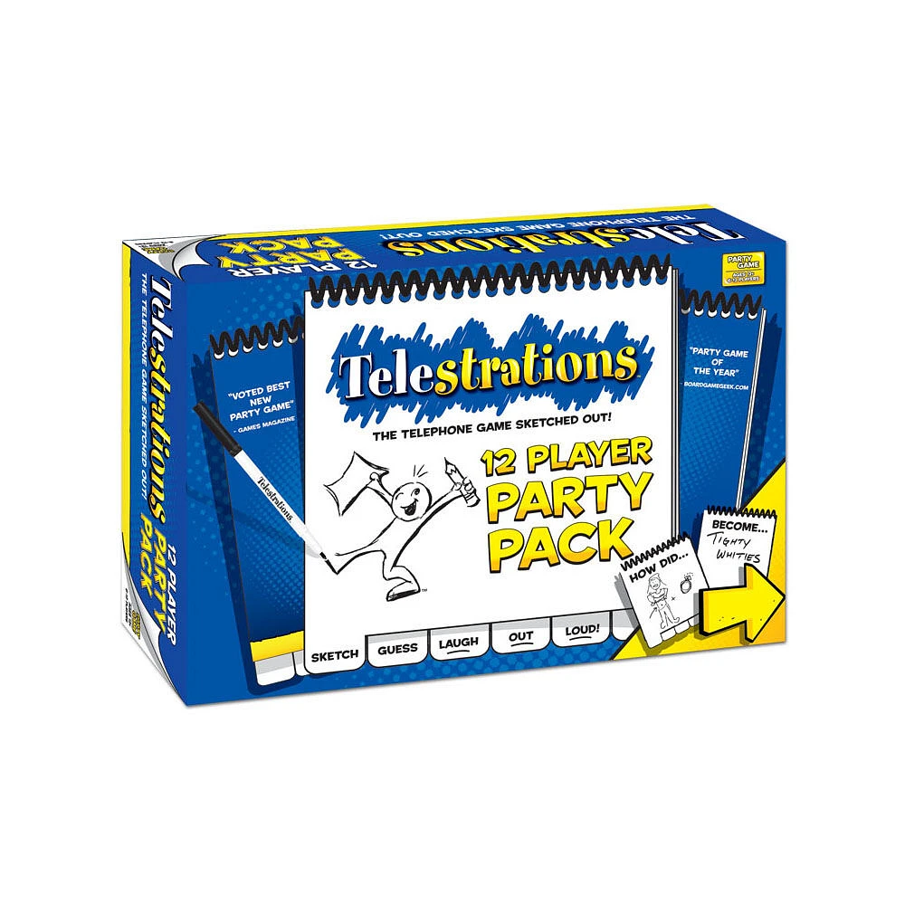 USAopoly Telestrations 12 Player: The Party Pack - Édition anglaise