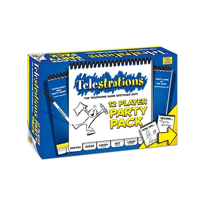 USAopoly Telestrations 12 Player: The Party Pack - Édition anglaise
