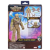 Marvel Studio's Gardiens de la galaxie Vol. 3, Titan Hero Series, figurine deluxe Blast 'N Battle Groot de 29 cm