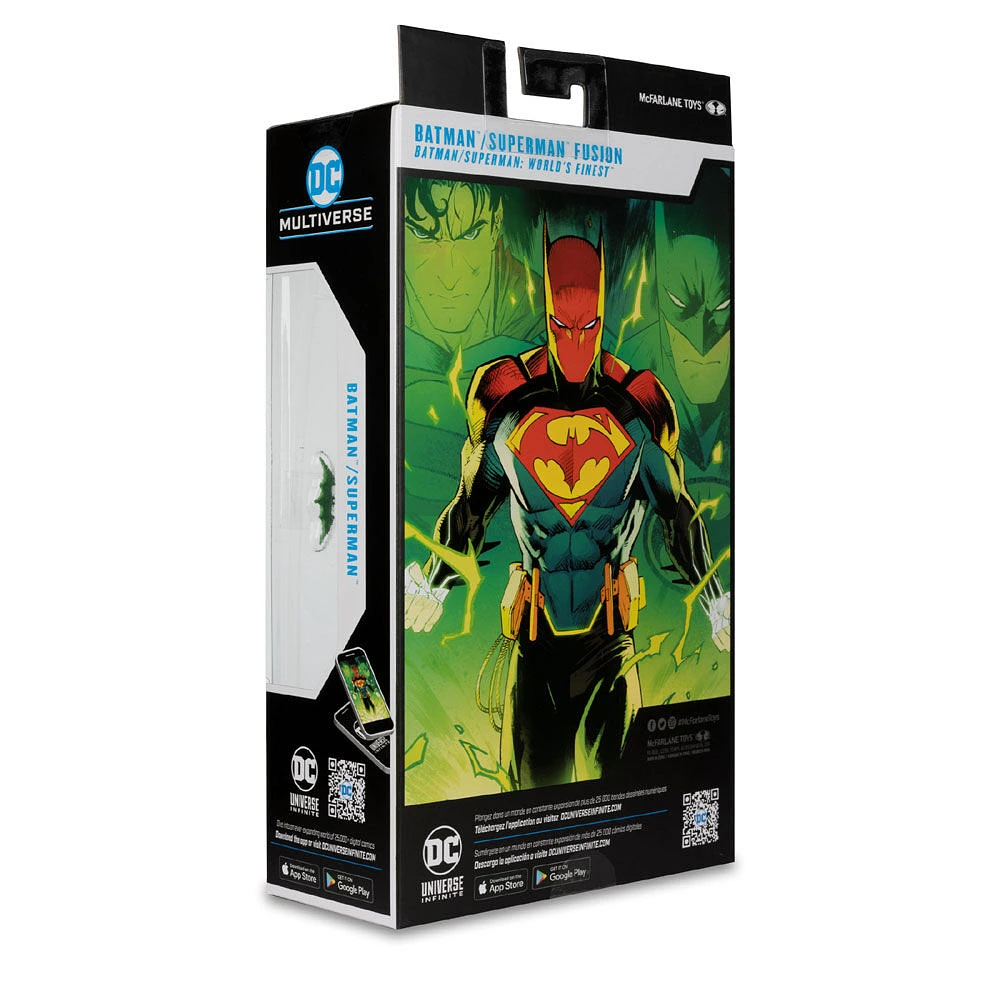 DC Multiverse Batman / Superman Fusion (Batman/Superman: World's Finest) 7" Action Figure