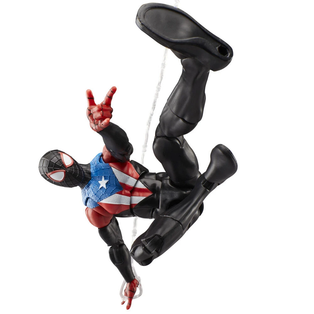 Marvel Legends Series Gamerverse Miles Morales Boricua Suit Spider-Man Action Figure