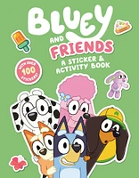 Bluey and Friends: A Sticker & Activity Book - English Edition