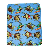 Les Tortues Ninja Jeté Polaire en Molleton, 101,6 x 127 cm