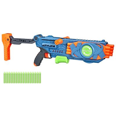  NERF Elite 2.0 Trio SD-3 Blaster - Includes 6 Official Darts -  3-Barrel Blasting - Tactical Rail for Customizing Capability : Toys & Games