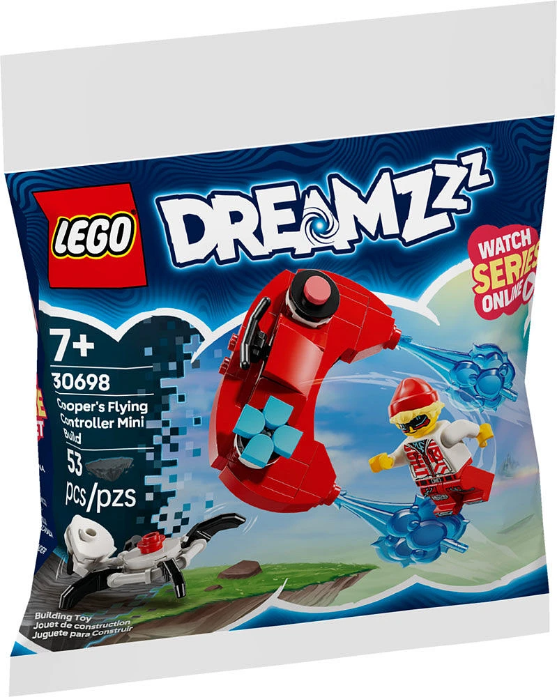 LEGO DREAMZzz Cooper's Flying Controller Mini Build - Features Gaming Controller Vehicle - 30698