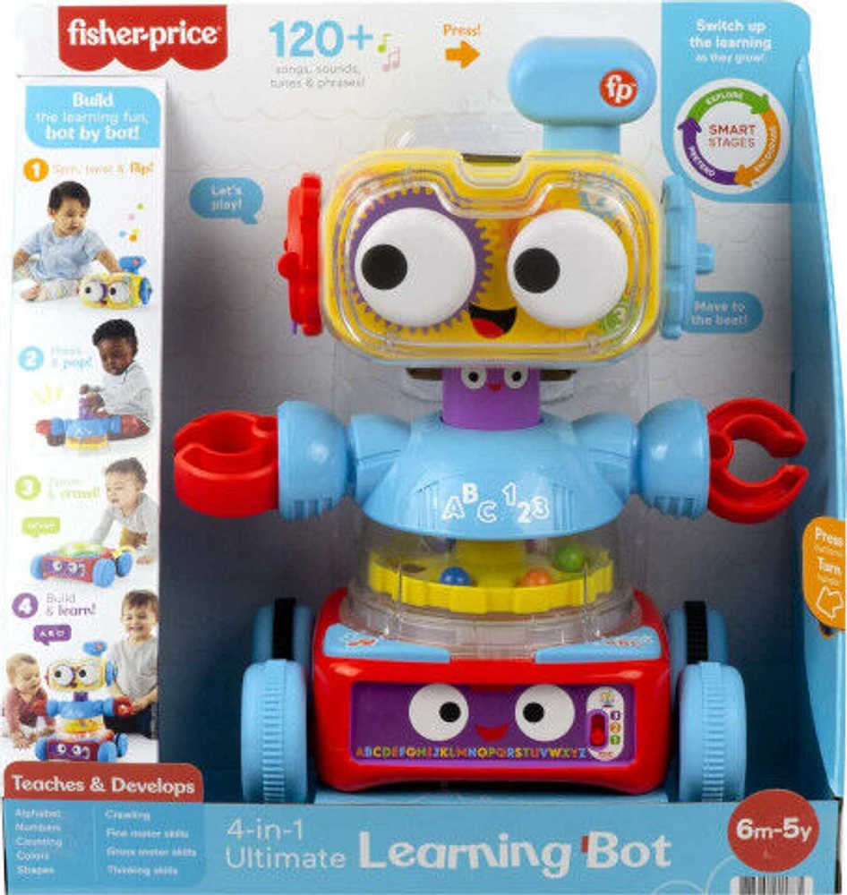 Fisher-Price 4-in-1 Ultimate Learning Bot - Bilingual Edition