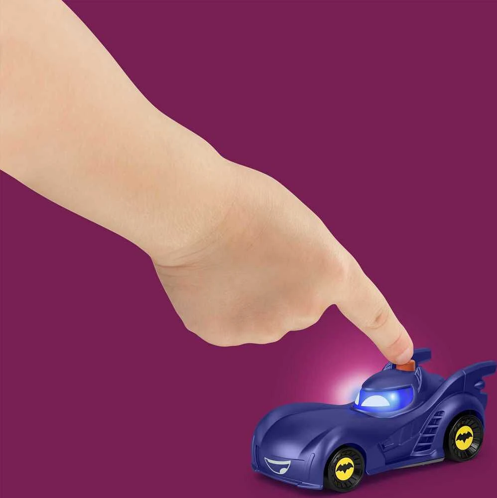 Fisher-Price - DC Batwheels - Coureurs lumineux - Bam et Buff, 1:55