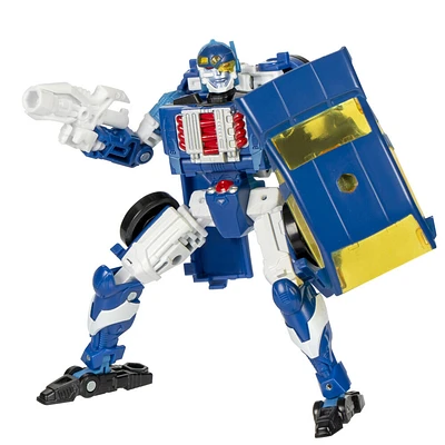 Transformers Legacy United Deluxe Class Robots in Disguise 2001 Universe Autobot Side Burn Action Figure