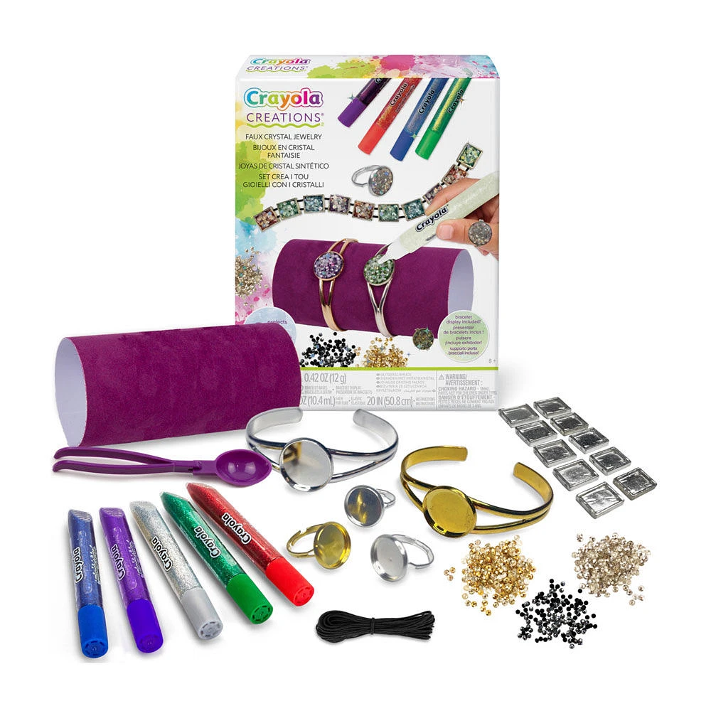 Crayola Creations Faux Crystal Jewelry