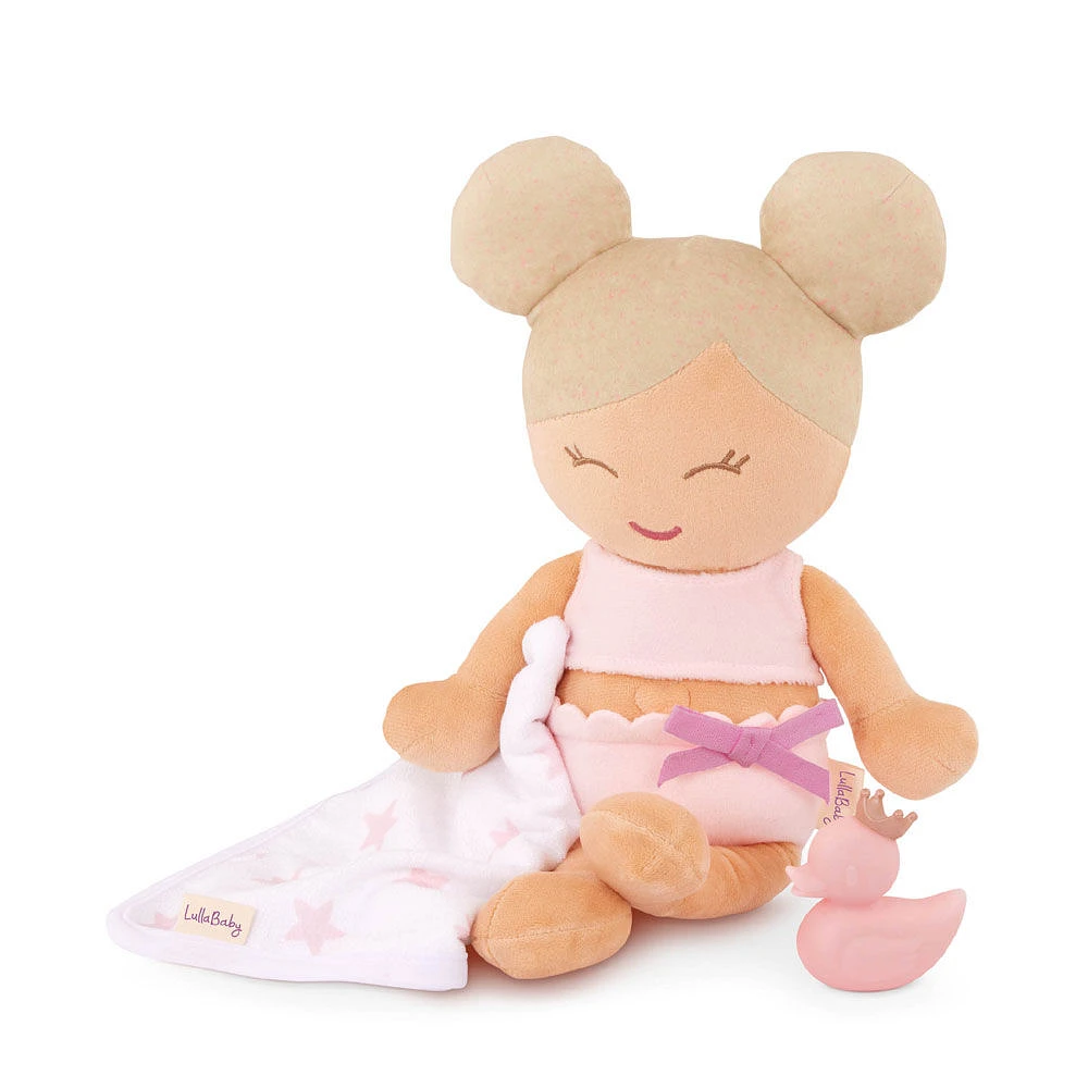 LullaBaby Poupée de bain 36 cm résistante à l'eau