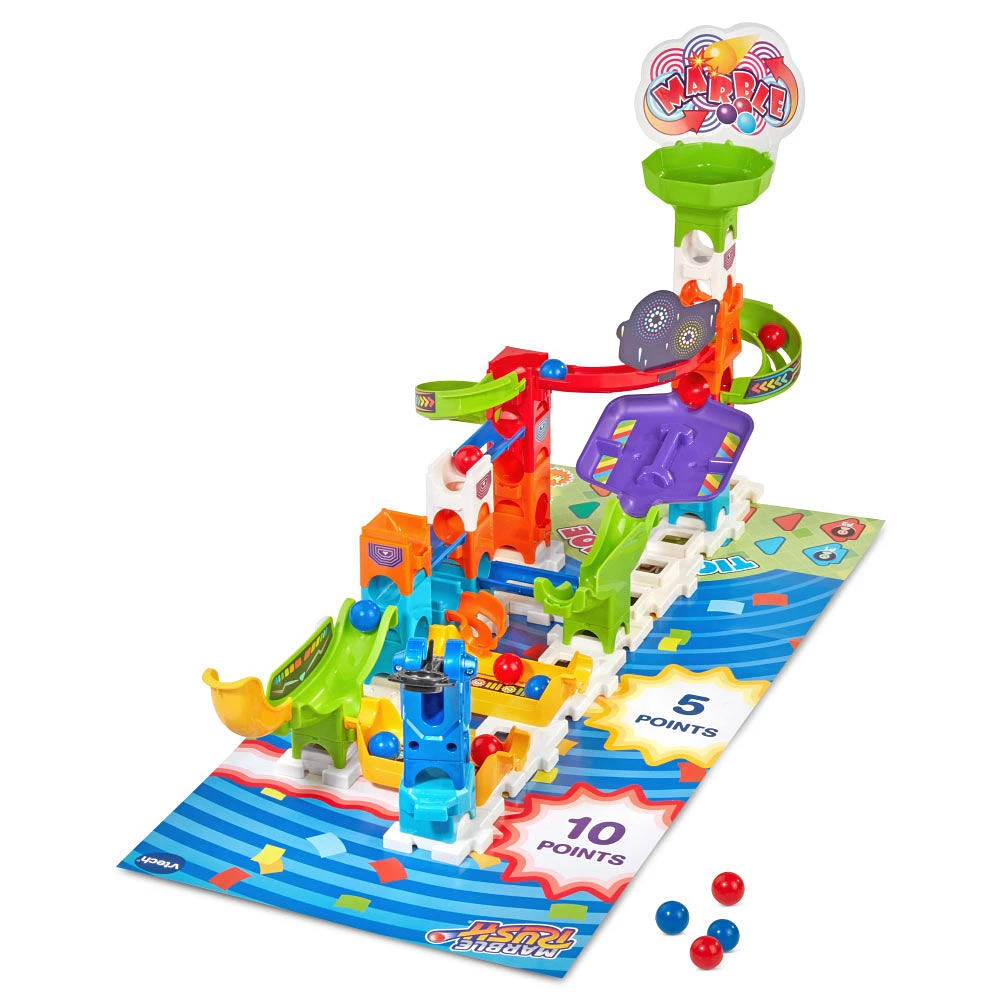 VTech Marble Rush Carnival Challenge Game Set - Bilingual English/French