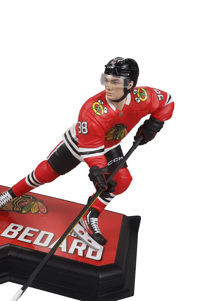 Figurine NHL 7 pouces - Connor Bedard (Chicago Blackhawks)