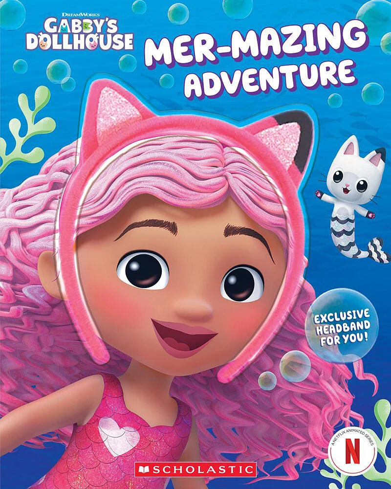 Mer-mazing Adventure (Gabby's Dollhouse Headband Book #2) - English Edition