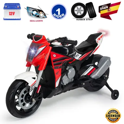 KidsVip 12V Injusa Honda Naked Ride-On Motorcycle