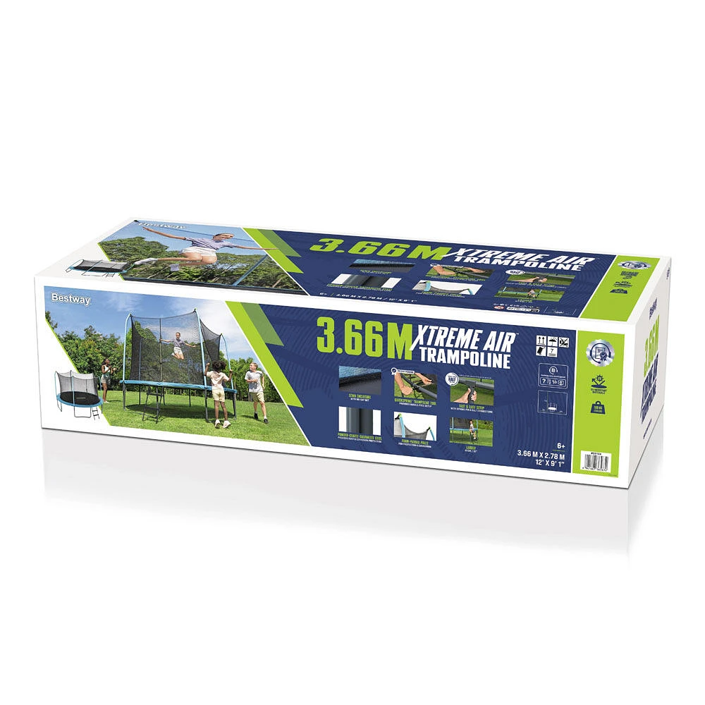 Trampoline extérieur pour enfants Xtreme Air 3,66 m