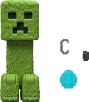 Minecraft Creeper Action Figure & Accessories, 4-inch Toy Set Inspired by A Minecraft Movie