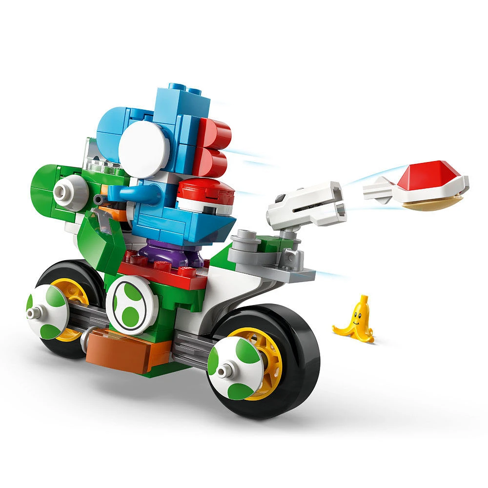 LEGO Super Mario: Mario Kart Yoshi Bike - Building Toy Set for Kids - Gift Idea for Birthdays - 72031