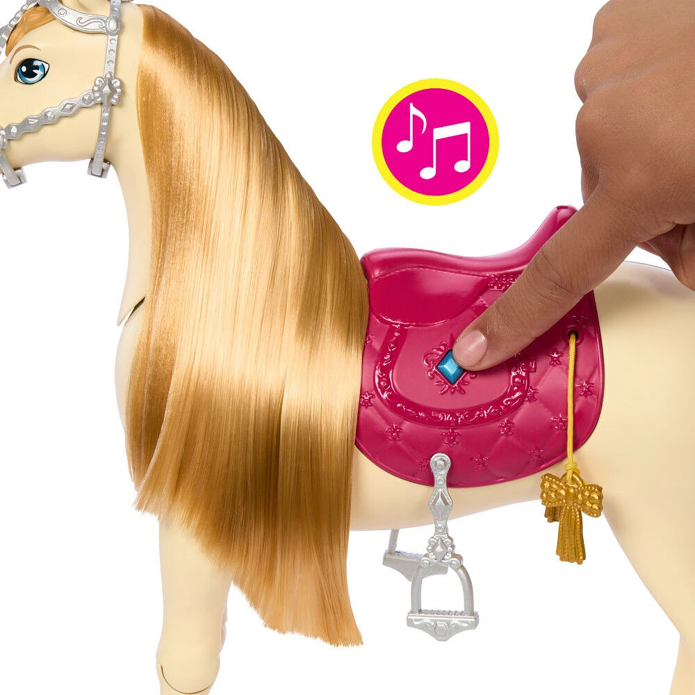 Barbie Mysteries: The Great Horse Chase Interactive Toy Horse with Sounds, Music & Accessories