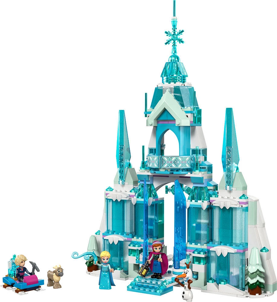 LEGO Disney Frozen Elsa's Ice Palace Buildable Princess Toy 43244