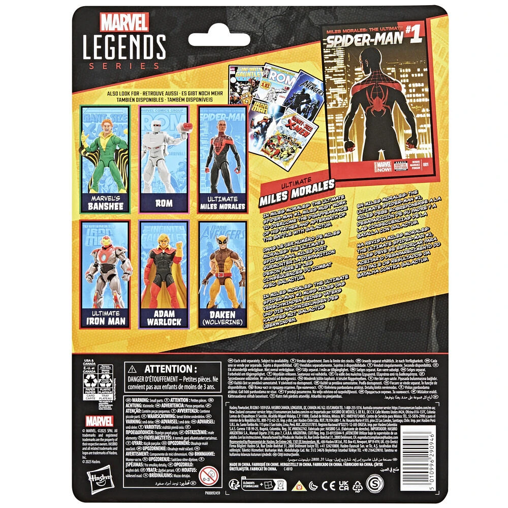 Marvel Legends Series Ultimate Miles Morales Spider-Man Action Figure