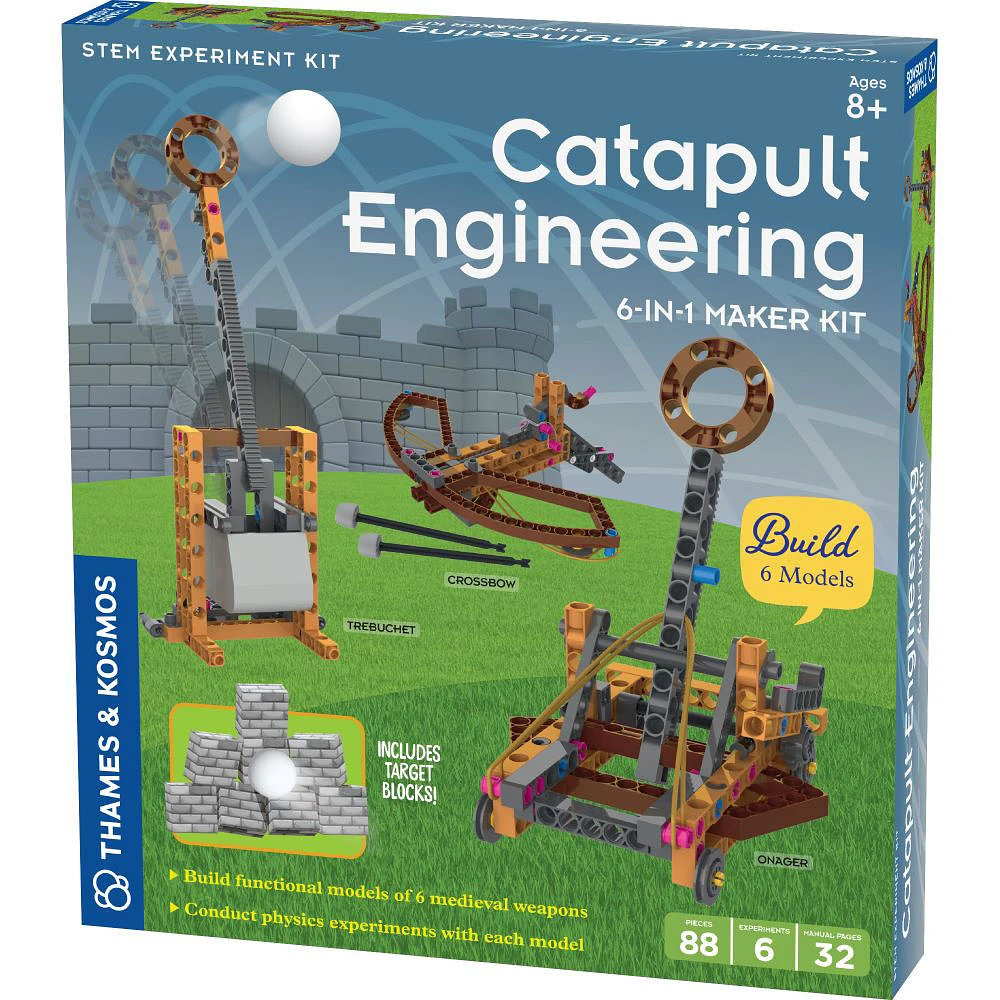 Catapult Engineering: 6-In-1 Maker Kit - Édition anglaise