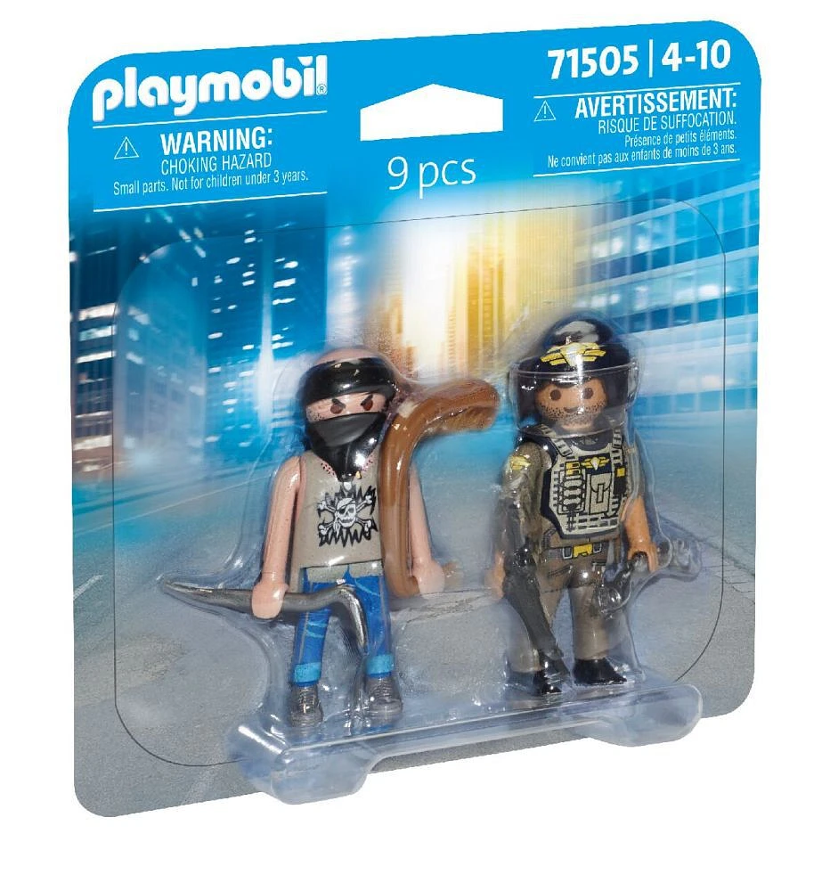 Playmobil - Duo Policier et bandit