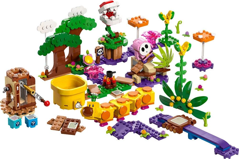 Jouet de Wiggler LEGO Super Mario Ensemble de créateur Jungle pimentée 71434