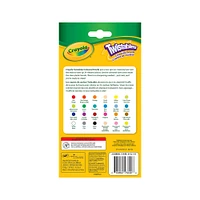 24 crayons de couleur effaçables Twistables
