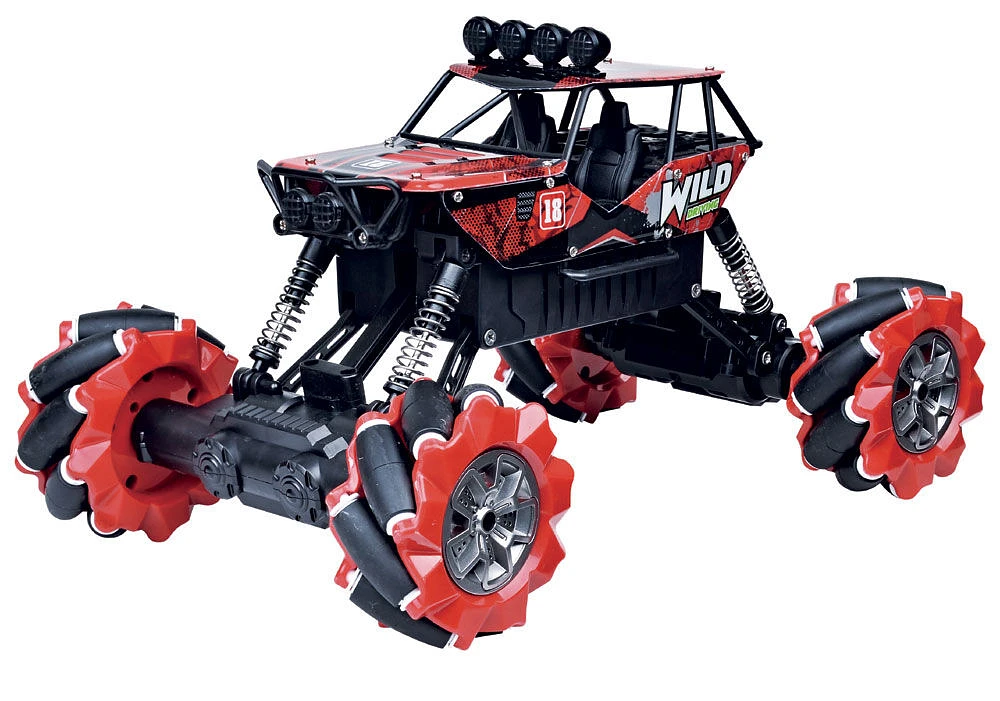 RC Monster Drift - Red - English Edition