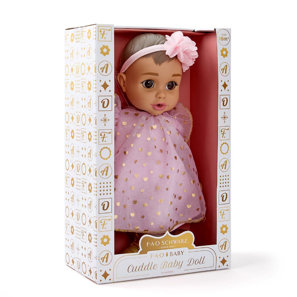 F.A.O. Schwarz Cuddle Baby Doll 35cm