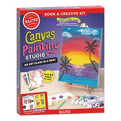 Canvas Painting Studio - English Edition