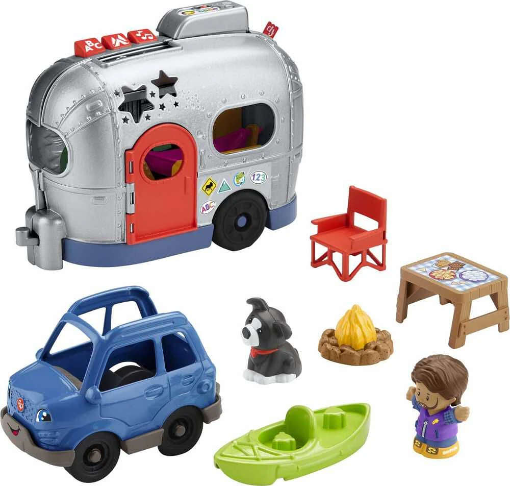 ​Fisher-Price Little People Light-Up Learning Camper - Multilanguage Edition